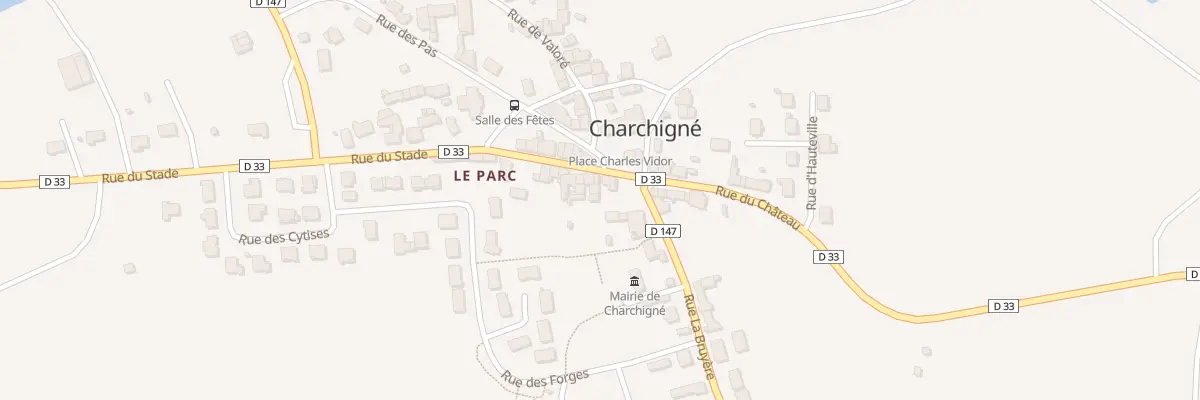 Plan du 7B Rue du Stade à Charchigné