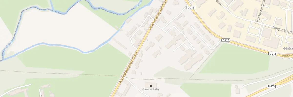 Plan du 9 Rte d’Aunay-sur-Odon à Louvigny