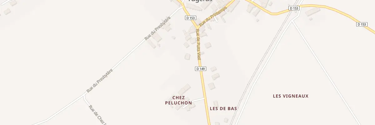 Plan du 6 Rue du Puits Vieil à Tugéras-Saint-Maurice