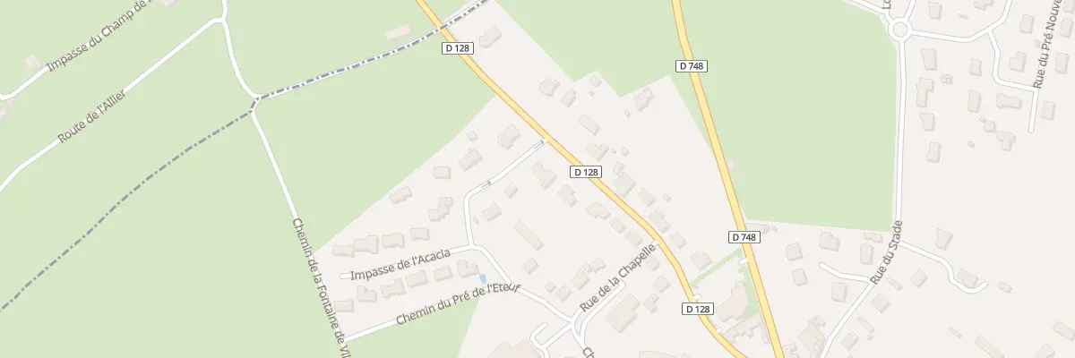 Plan du 13 Rte de Cours à Champdeniers