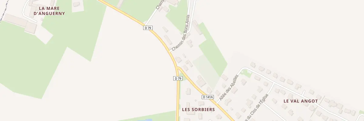 Plan du 30 Rue du Rgt de la Chaudiere à Colomby-Anguerny
