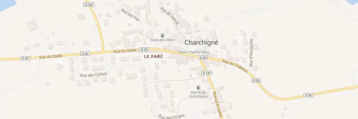 Plan du 17 Rue du Stade à Charchigné