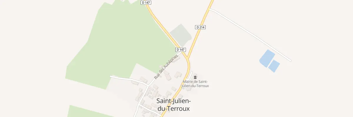 Plan du 38 Rue des Aubepines à Saint-Julien-du-Terroux