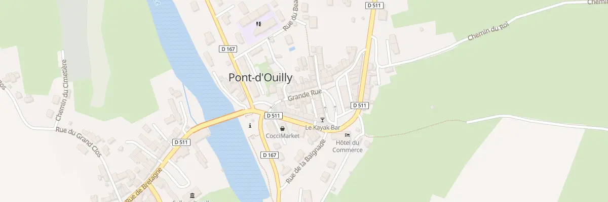 Plan du 5 Gr Grande Rue à Pont-d’Ouilly