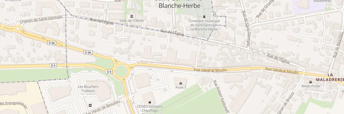 Plan du 170 Rue Général Moulin à Caen