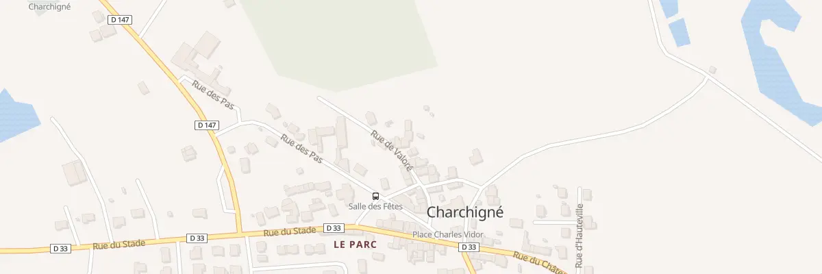 Plan du 10 Rue de Valore à Charchigné