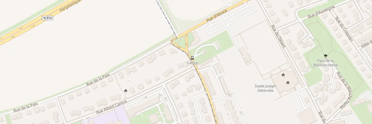 Plan du 2 Rue Albert Camus à Saint-Germain-la-Blanche-Herbe