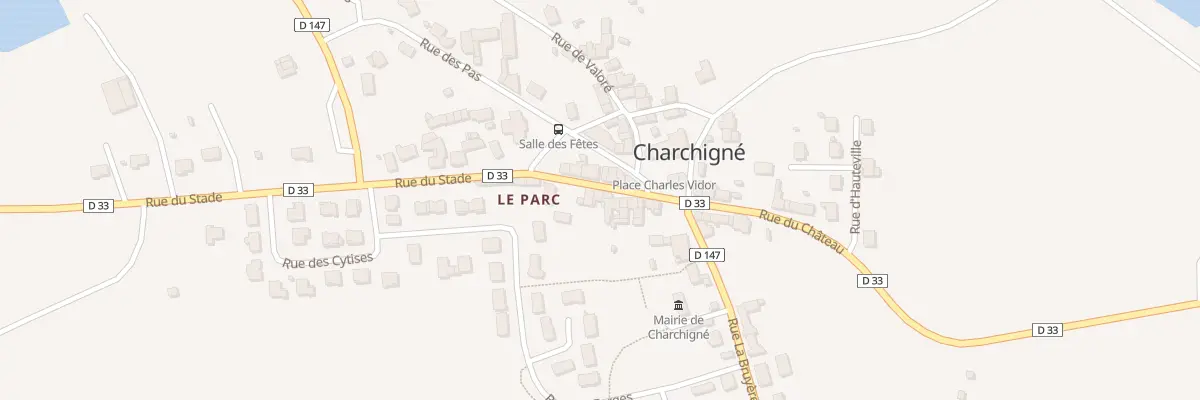 Plan du 21 Rue du Stade à Charchigné