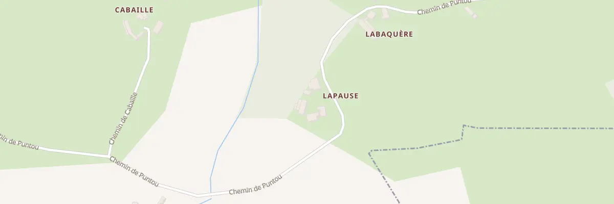 Plan du 1361 Che Puntou à Mialos