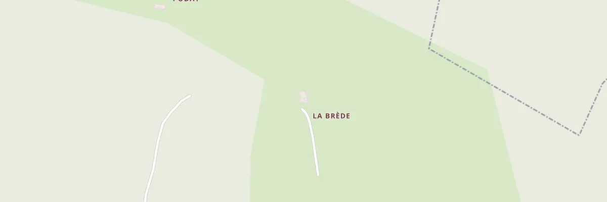 Plan du 71 La Brede à Balizac
