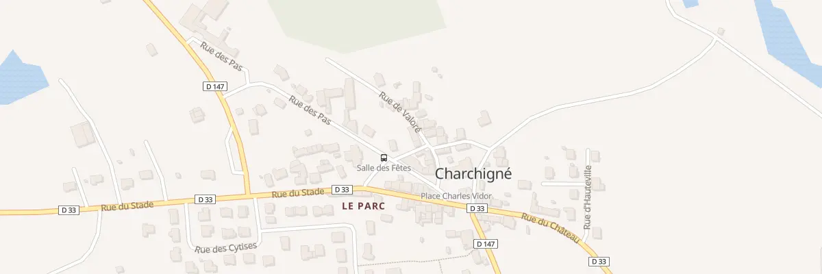Plan du 7 Rue de Valore à Charchigné