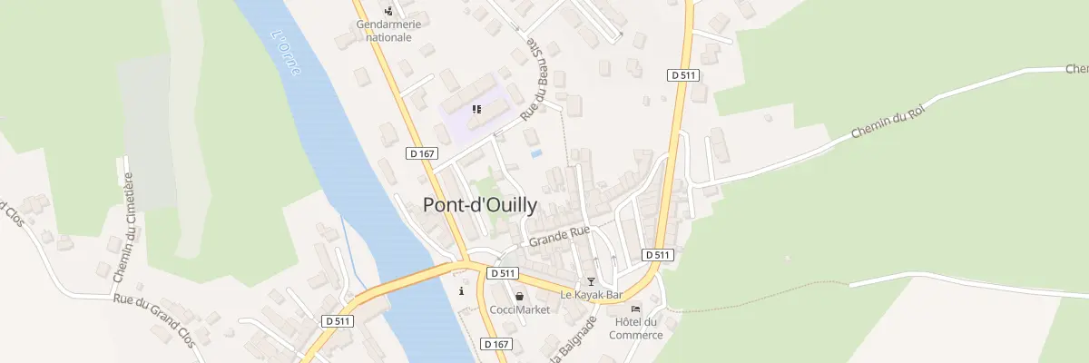 Plan du 10 Gr Grande Rue à Pont-d’Ouilly