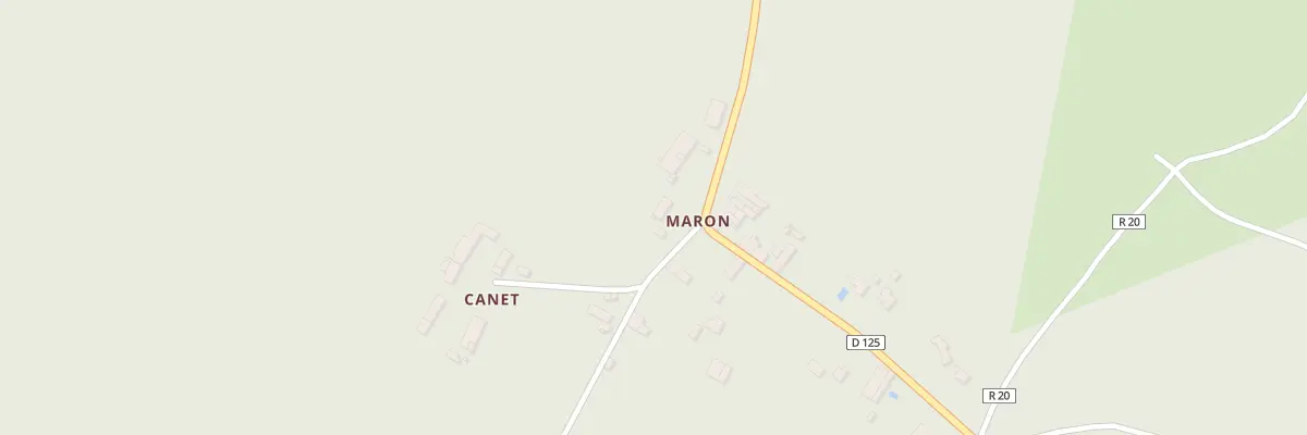 Plan du 18 Maron à Landiras