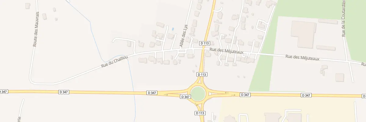 Plan du 3 Rue du Chaillou à Loire-Authion