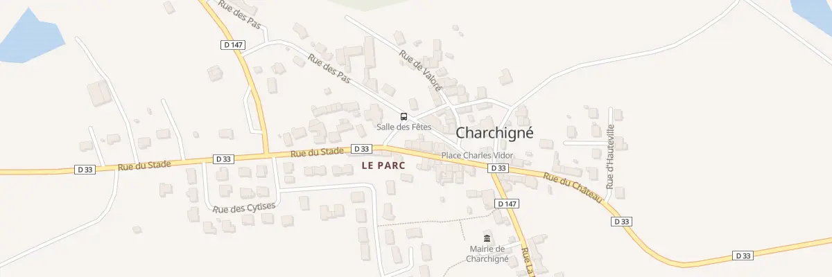 Plan du 4 Rue du Stade à Charchigné