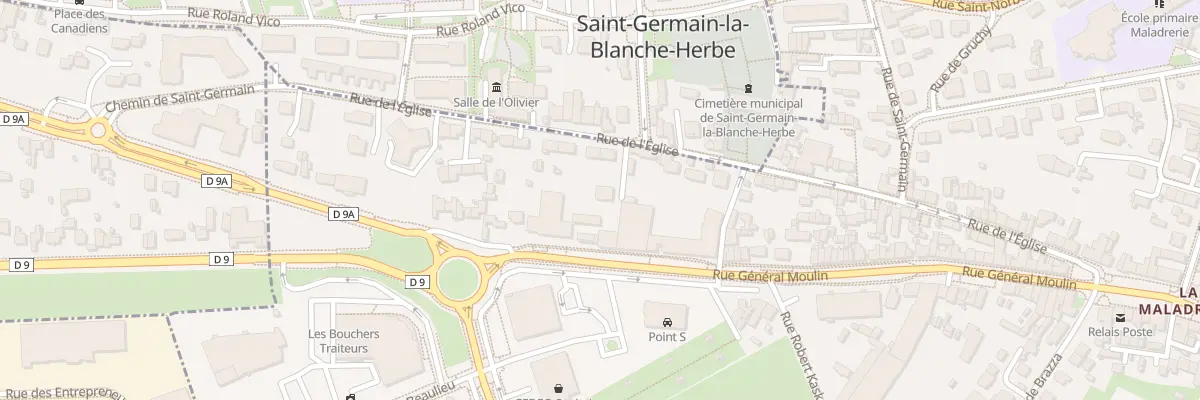 Plan du 87 Rue de l’Église à Caen