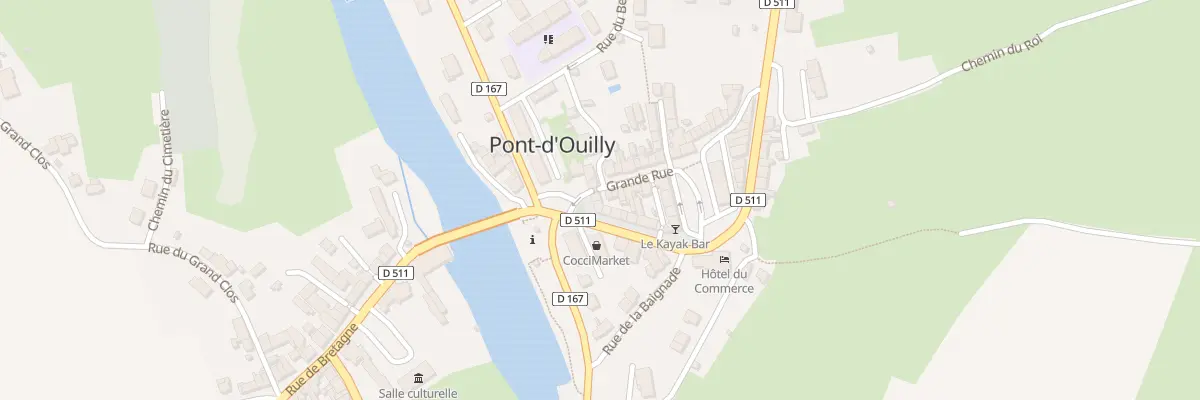 Plan du 1B Gr Grande Rue à Pont-d’Ouilly