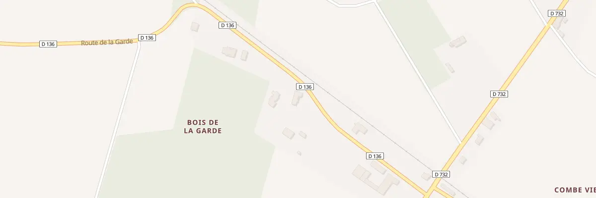 Plan du 12 Rte de la Garde à Salignac-sur-Charente