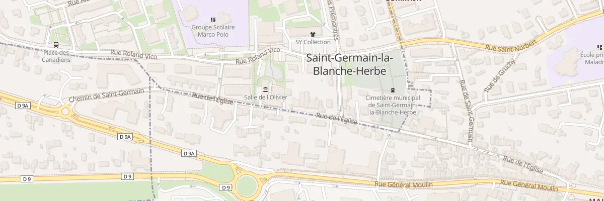 Plan du 116 Rue de l’Église à Saint-Germain-la-Blanche-Herbe