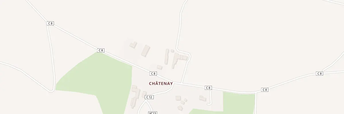 Plan du 2 Chatenay Moutiers S Argent à Argentonnay