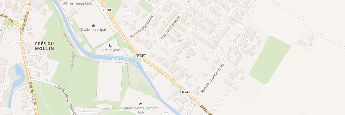 Plan du 104 Rue des Pinsons à Aiffres