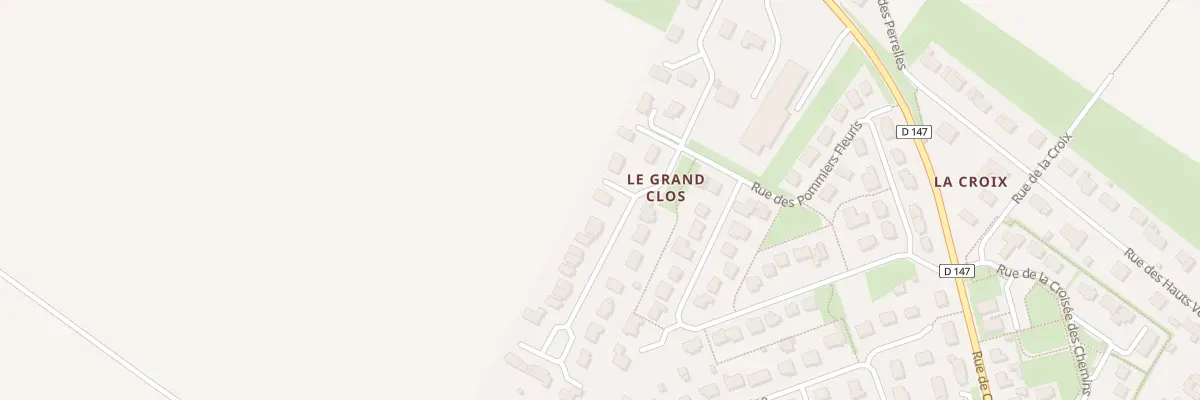 Plan du 16 Rue du Grand Clos à Feuguerolles-Bully