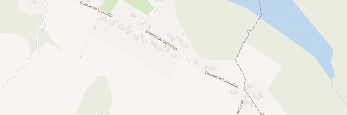Plan du 591 Che de Lapoudge à Aubin