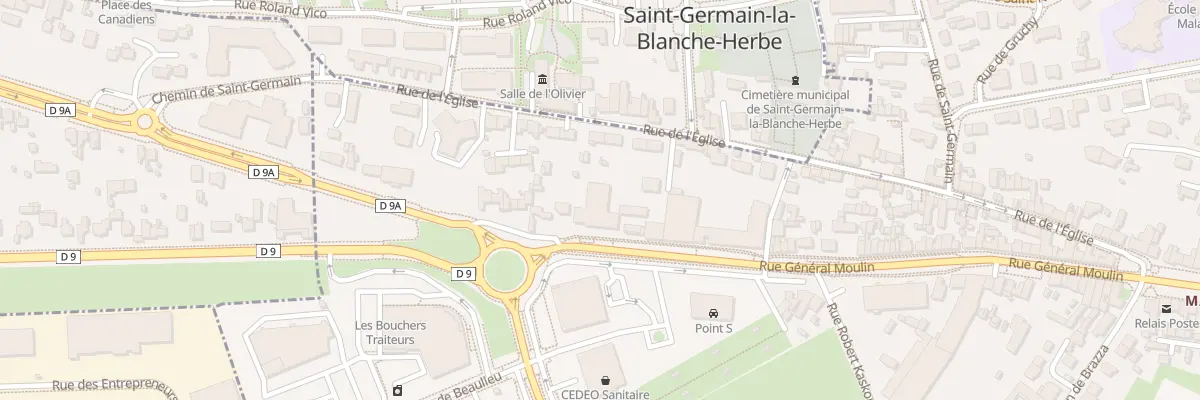 Plan du 176 Rue Général Moulin à Caen