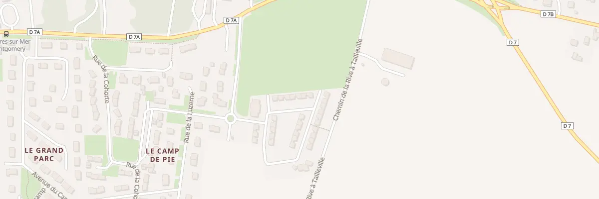 Plan du 113 Rue du Colombier à Bernières-sur-Mer