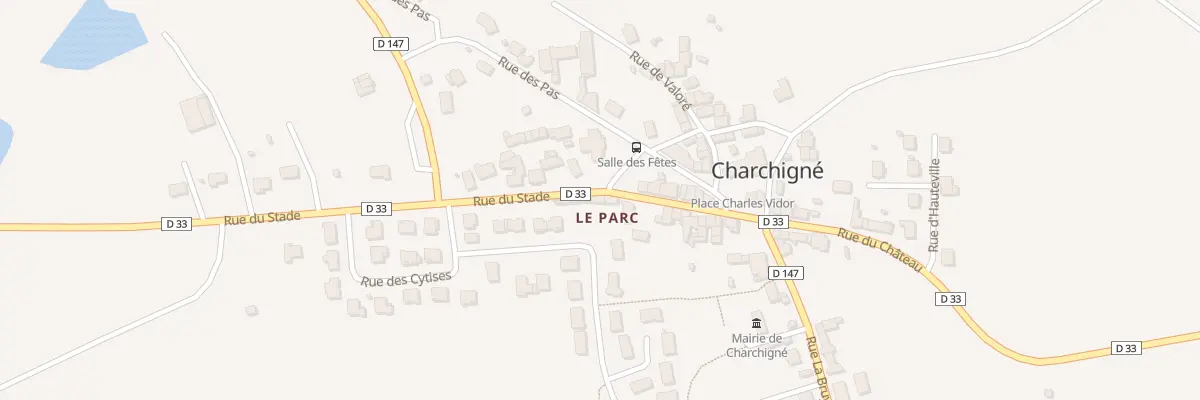 Plan du 31 Rue du Stade à Charchigné