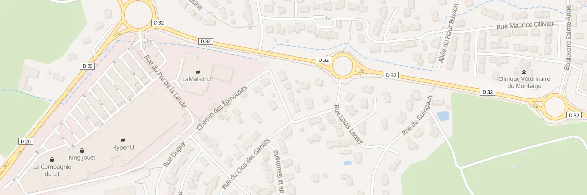 Plan du 12 Rue Jean-Louis Dupuy à Évron