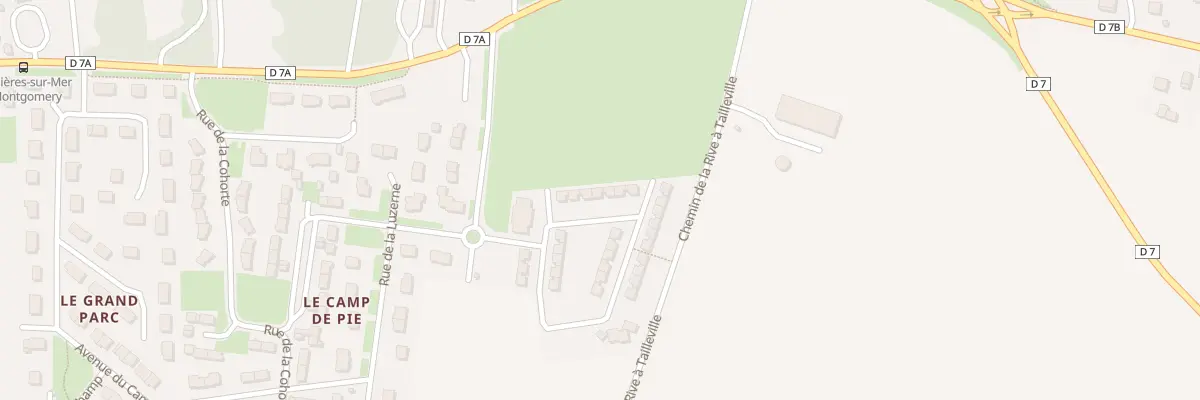 Plan du 111 Rue du Colombier à Bernières-sur-Mer