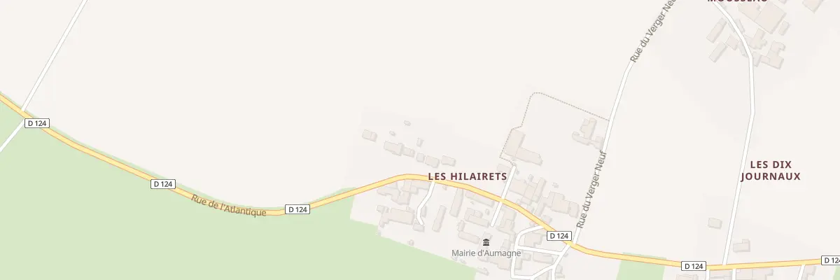 Plan du 64 Rue de l’Atlantique à Aumagne
