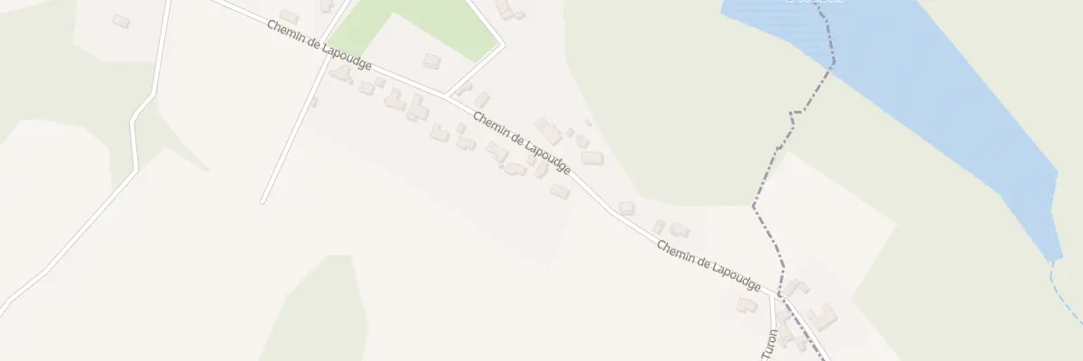 Plan du 615 Che de Lapoudge à Aubin