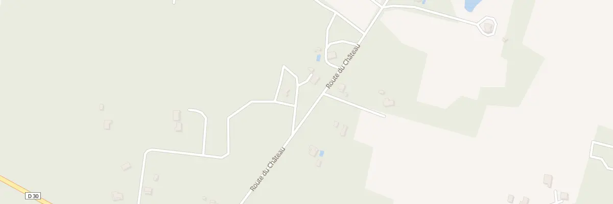 Plan du 1608 Rte du Château à Laglorieuse