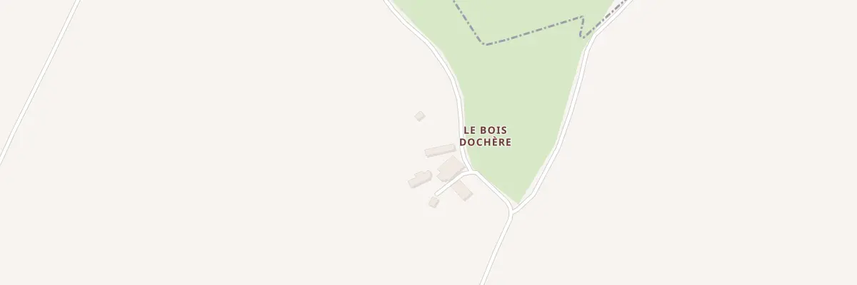 Plan du 1 Le Bois Dochere à Genneton