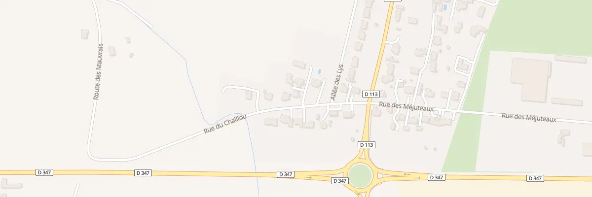 Plan du 10D Rue du Chaillou à Loire-Authion