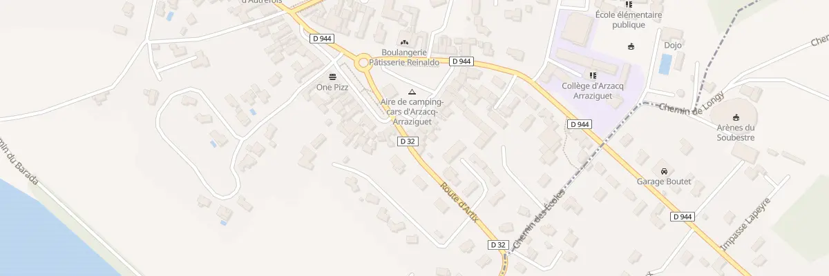 Plan du 9106 Rte d’Artix à Arzacq-Arraziguet