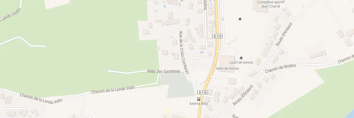 Plan du 5 Rue de la Croix Combeau à Loire-Authion