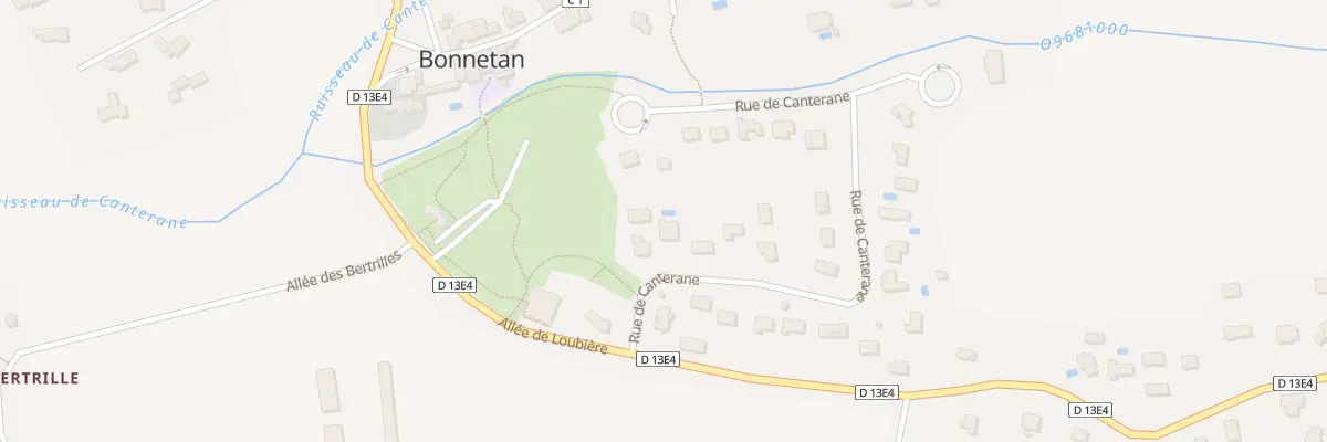 Plan du 17 Rue Canterane à Bonnetan