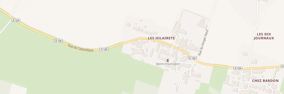 Plan du 2 Imp des Rossignols à Aumagne