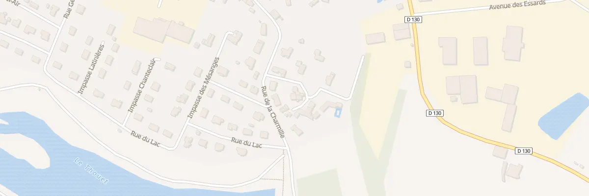 Plan du 1 Che de Ingremelliere à Secondigny
