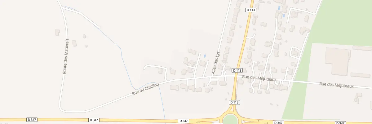 Plan du 10C Rue du Chaillou à Loire-Authion