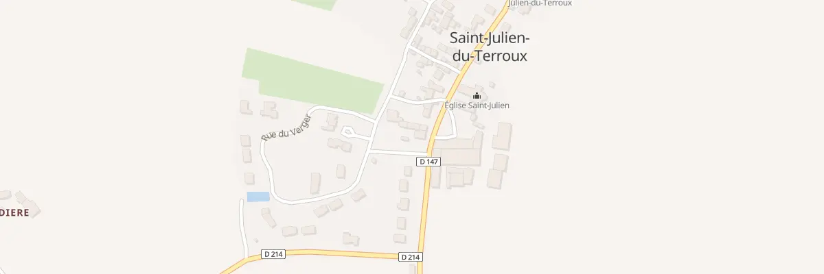 Plan du 13 Rue Reaumur à Saint-Julien-du-Terroux