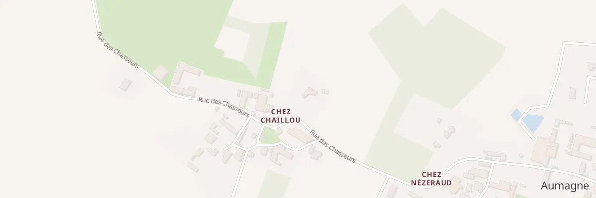 Plan de Chez Chailloux à Aumagne