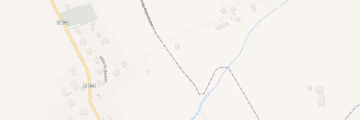 Plan du 391 Peymouton à Sallebœuf