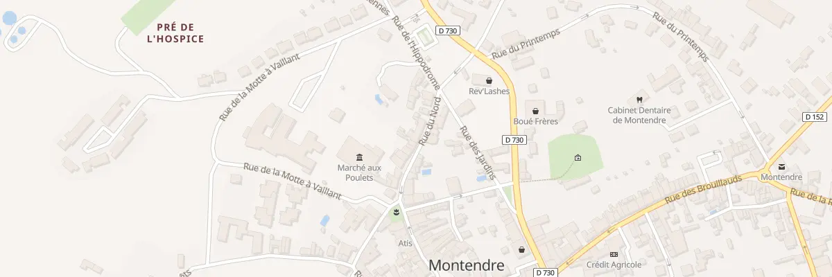 Plan du 17 Rue du Nord à Montendre