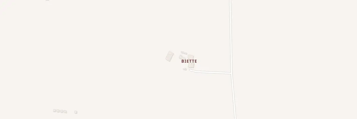 Plan du 499 Che de Biette à Tiercé
