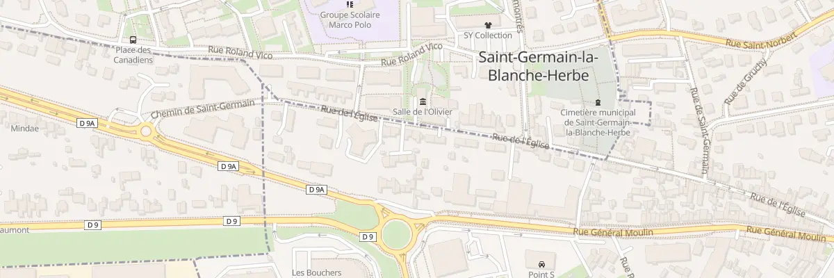 Plan du 101 Rue de l’Église à Caen