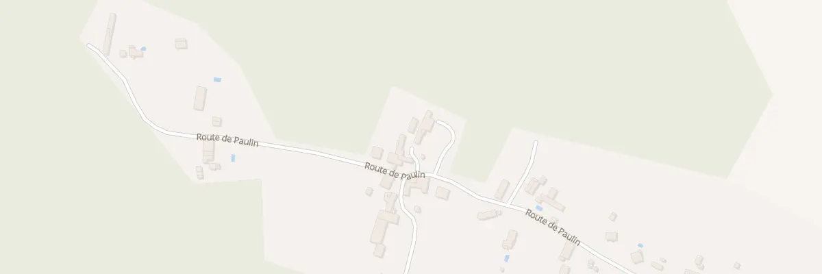 Plan du 1 Rte de Paulin à Budos